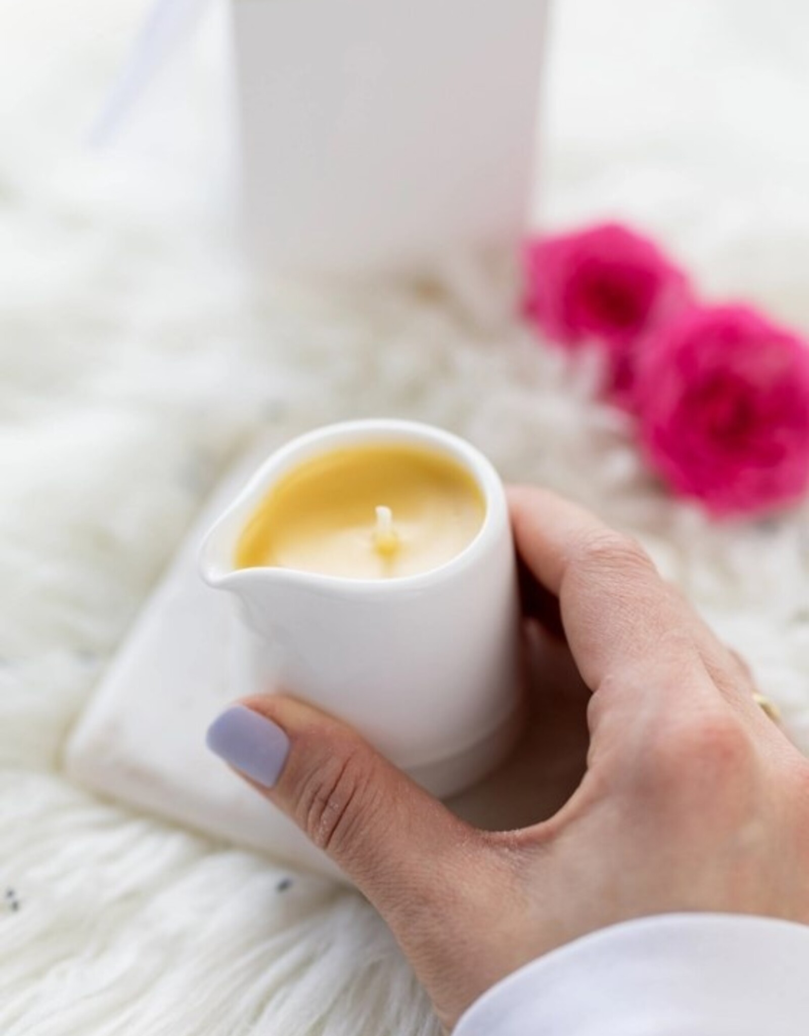 Massage Candle with Therapeutic Essential Oils ,Handmade