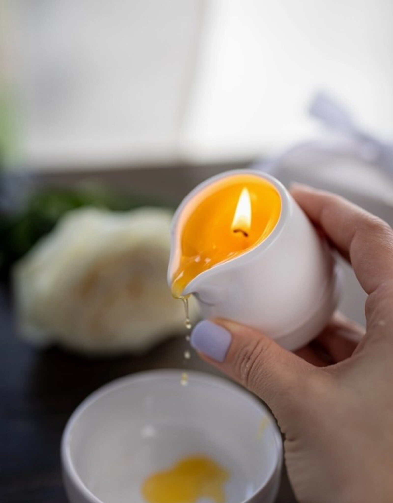 Massage Candle with Therapeutic Essential Oils ,Handmade