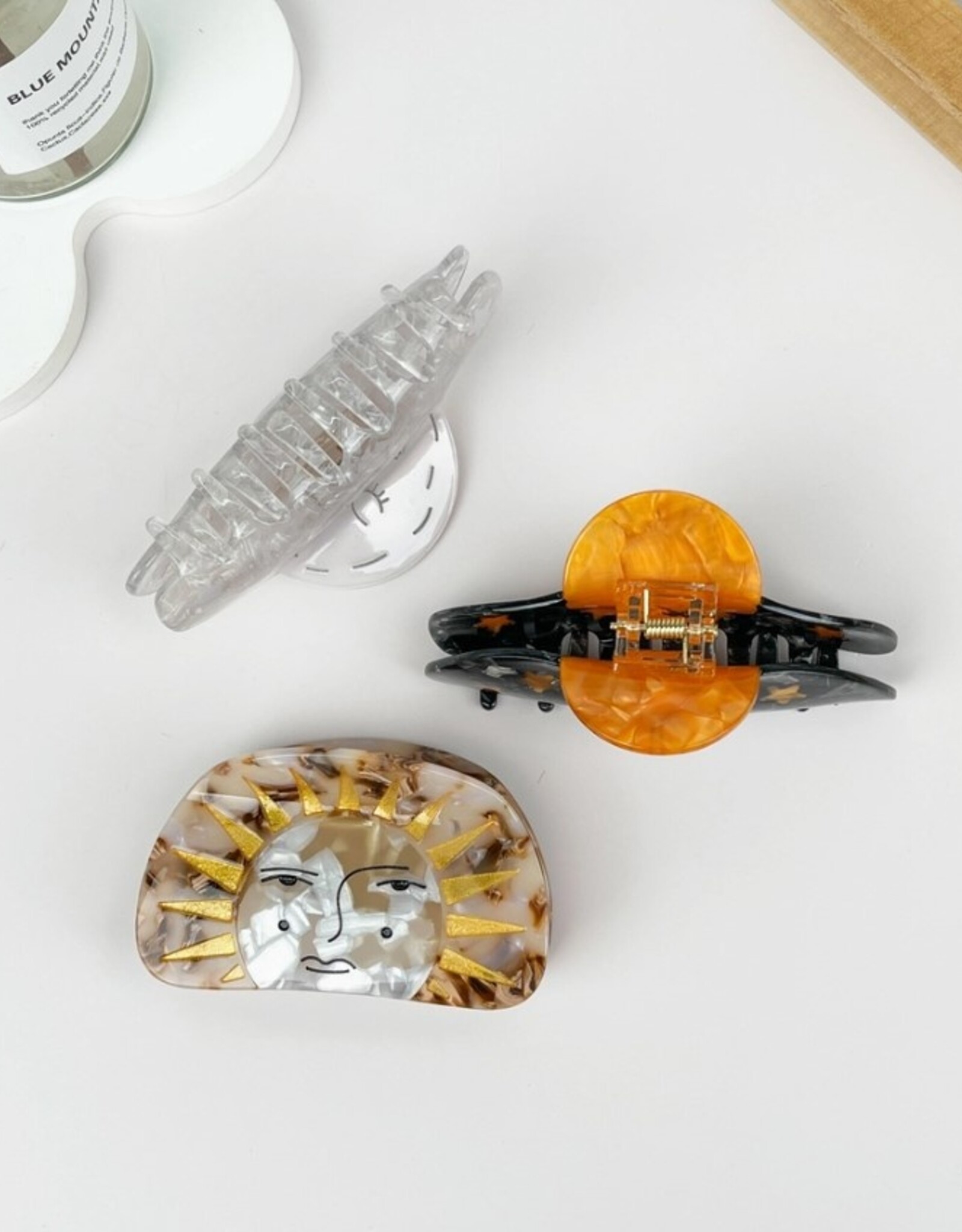 Sun Series Acetate Hair Claw Clip |
