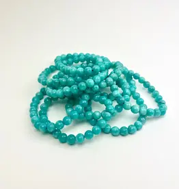 Healing Crystal Bead Bracelet | Amazonite