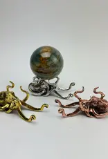 Metal Sphere Stand | Octopus | Silver