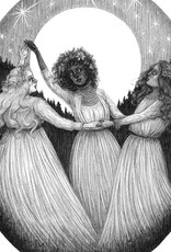 Sisters of the Moon Fine Art Print - Coven of Witches 8x10
