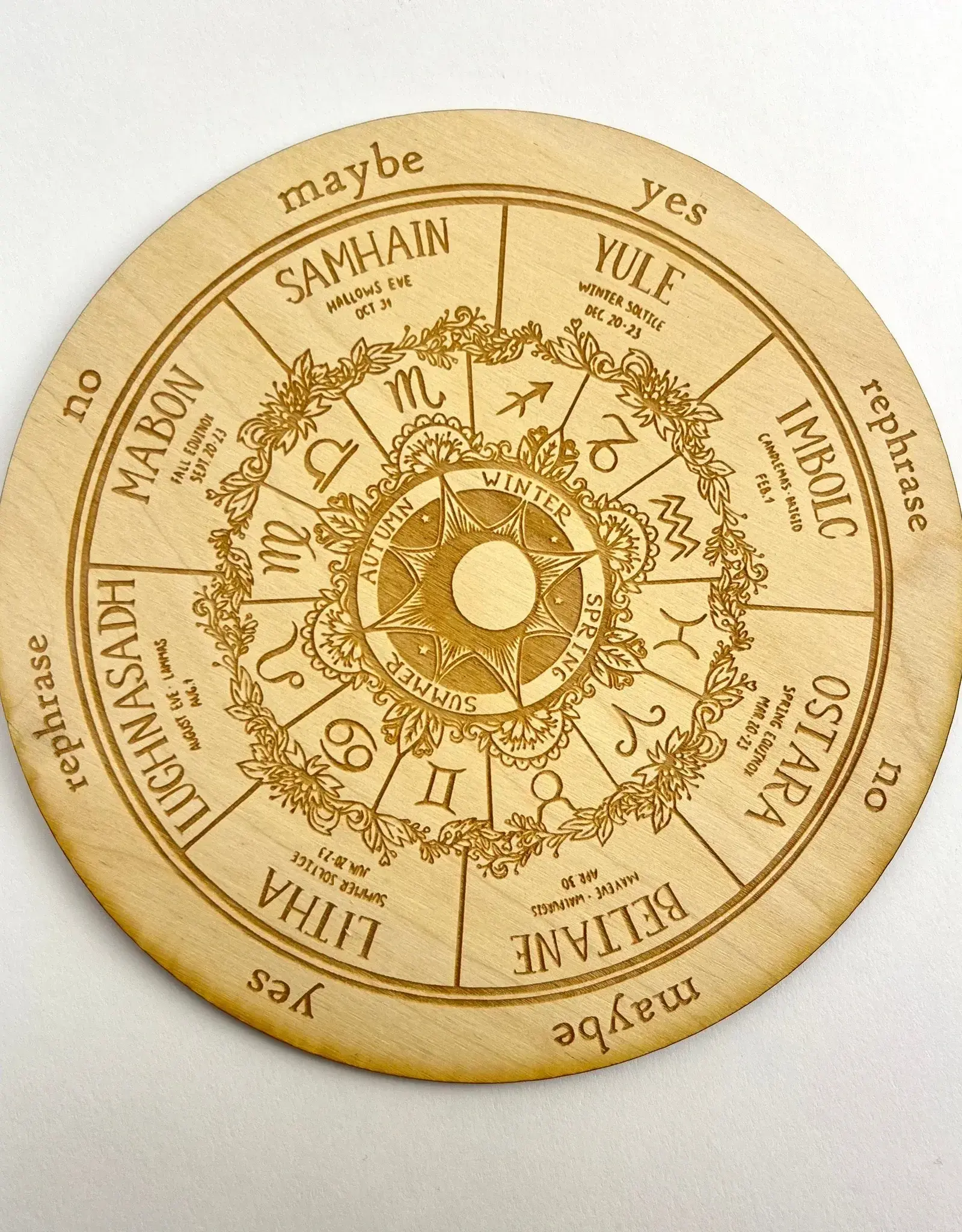 Wheel of the Year | Pendulum Board