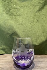 Wine Glass | Stemless | Resting Witch Face