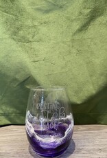 Wine Glass | Stemless | Resting Witch Face