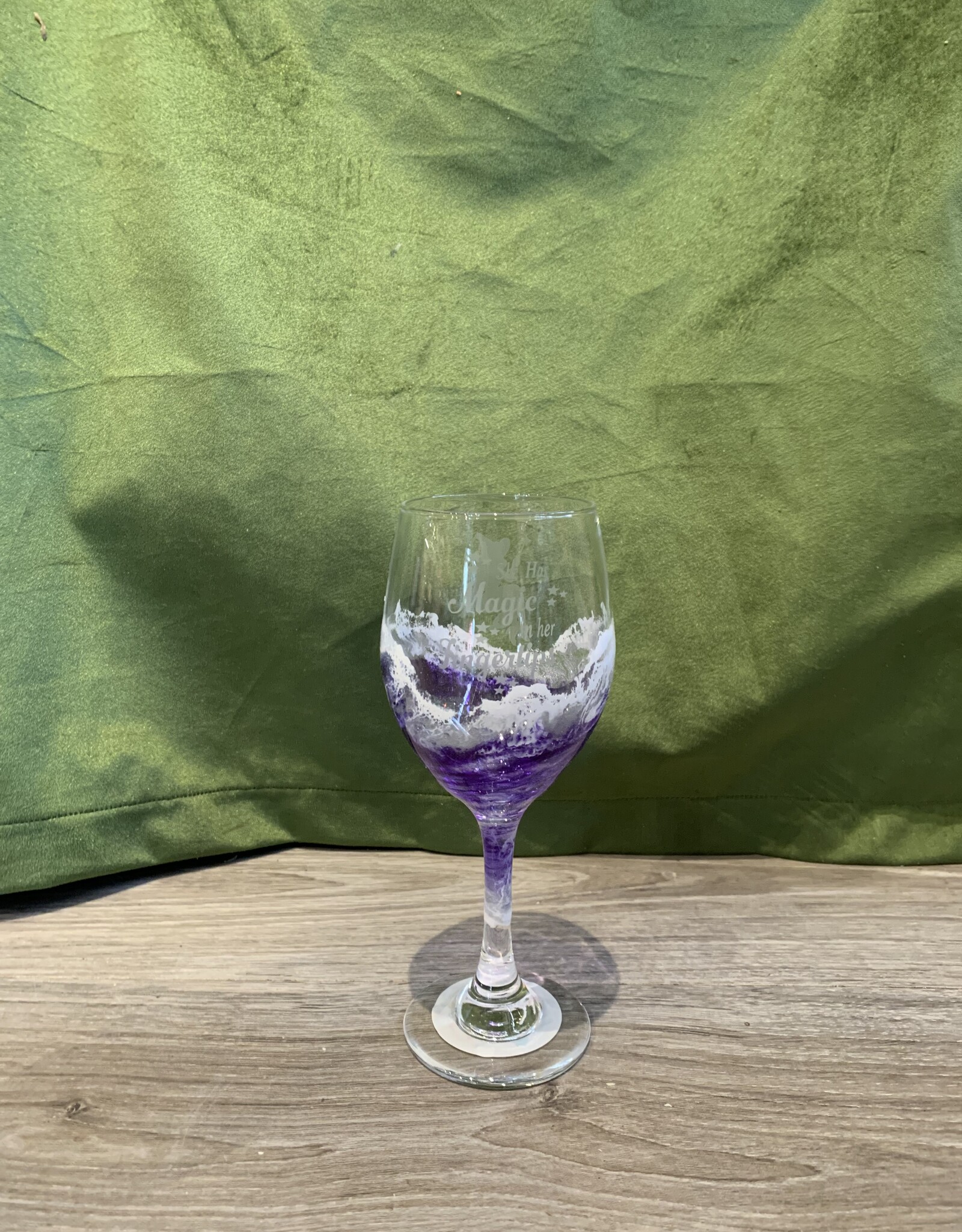 Wine Glass | Stemmed | Magic in Her Fingertips