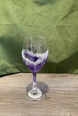 Wine Glass | Stemmed | Resting Witch Face