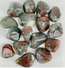Bloodstone "Sephtonite" | Tumbled | 10-25mm | South Africa