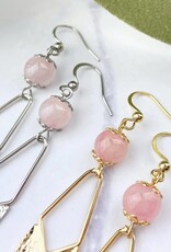 Gemstone Tassel Earrings |