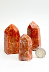 Orange Calcite (A-Grade) | Polished Point 50-75MM | Brazil