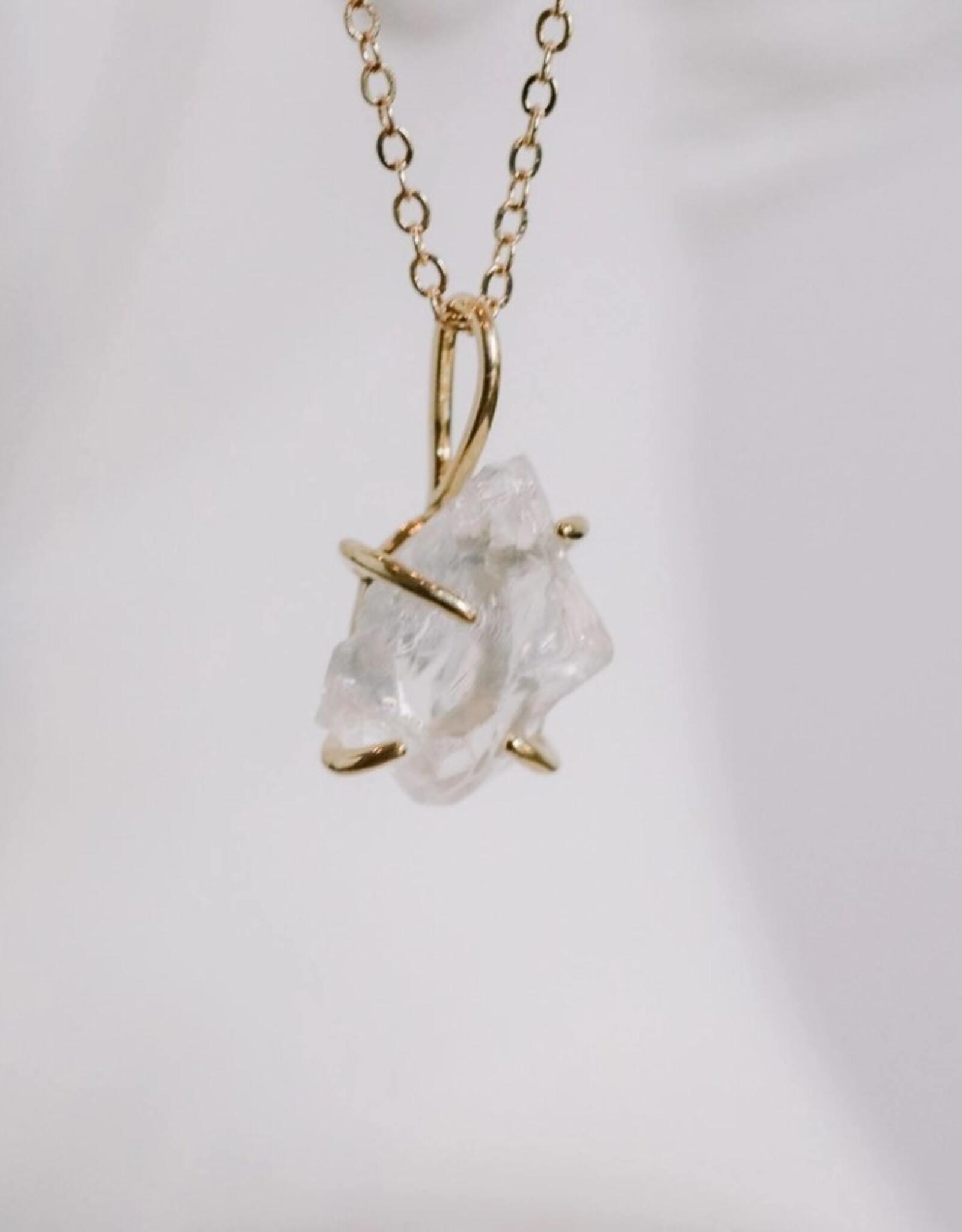 *Dark Muse Crystal Necklace Clear Quartz