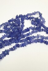 Crystal Chip Necklace | 36" | "A" Grade | Tanzanite
