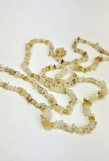 Crystal Chip Necklace | 36" | "A" Grade | Ethiopian Opal