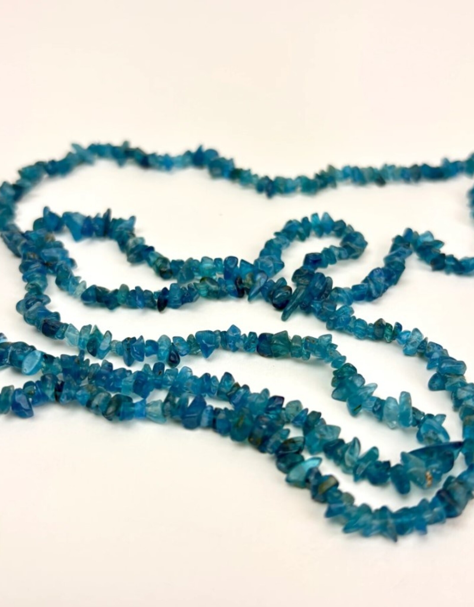 Crystal Chip Necklace | 36" | "A" Grade | Apatite