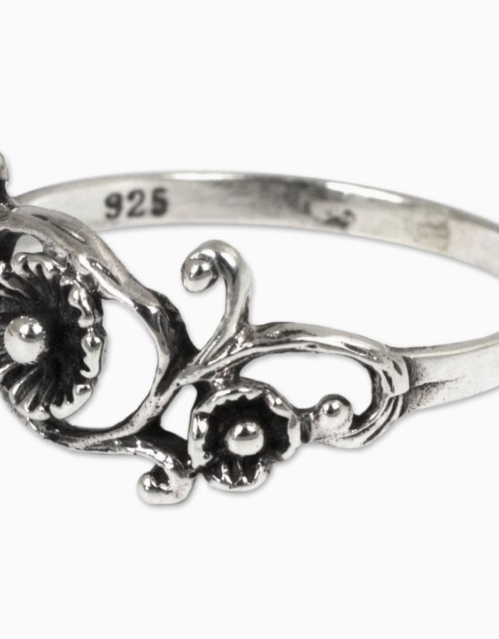 *Lotus rose flower - Silver 7