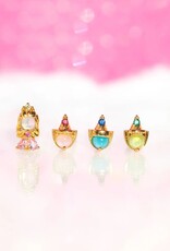 *Sleeping Beauty Earring set - gold