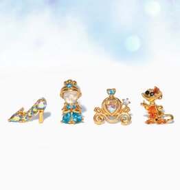 *Cinderella Earring Set - Gold