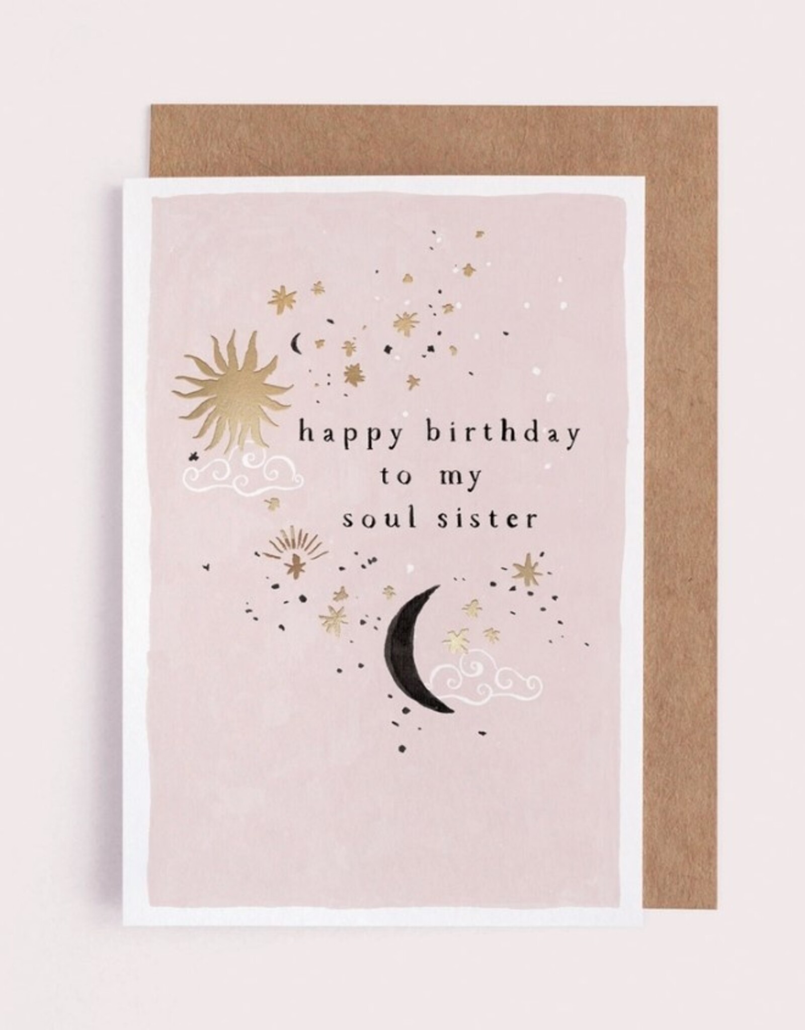 Soul Sister Birthday Card | Luxury Female Birthday Cards