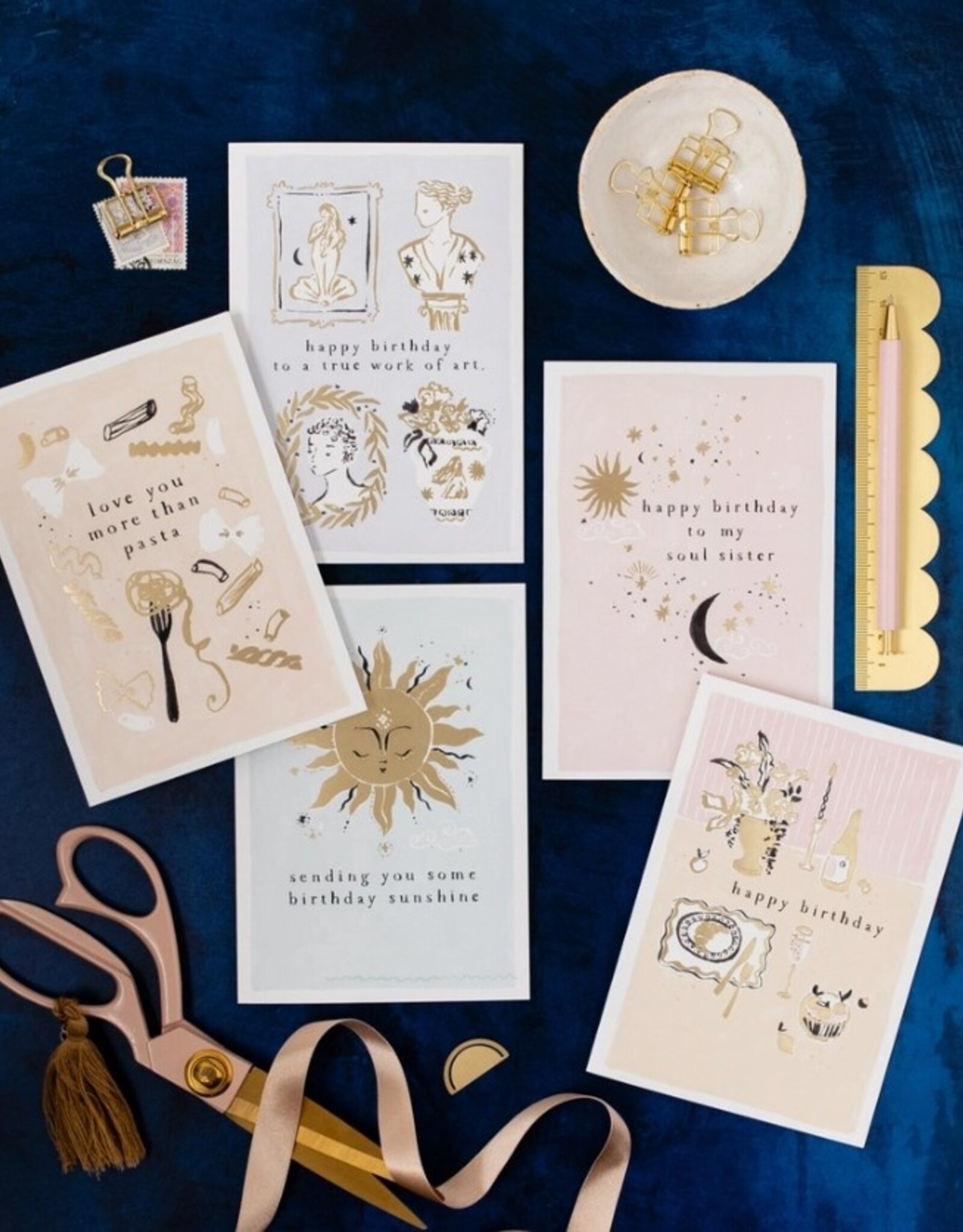 Soul Sister Birthday Card | Luxury Female Birthday Cards