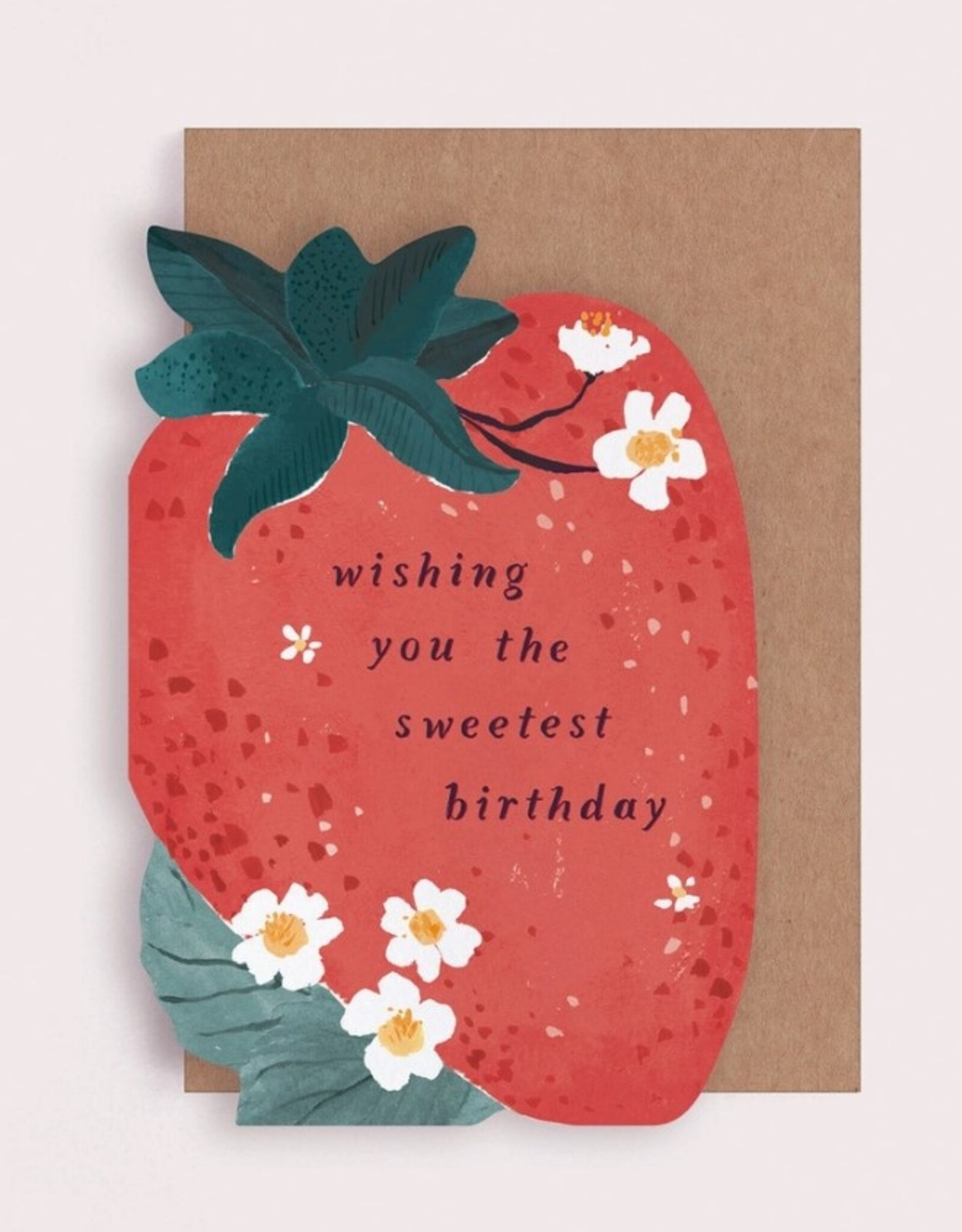 Sweet Strawberry Birthday Card | Kids Birthday Card