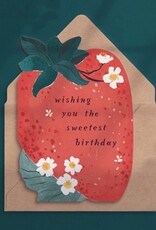 Sweet Strawberry Birthday Card | Kids Birthday Card