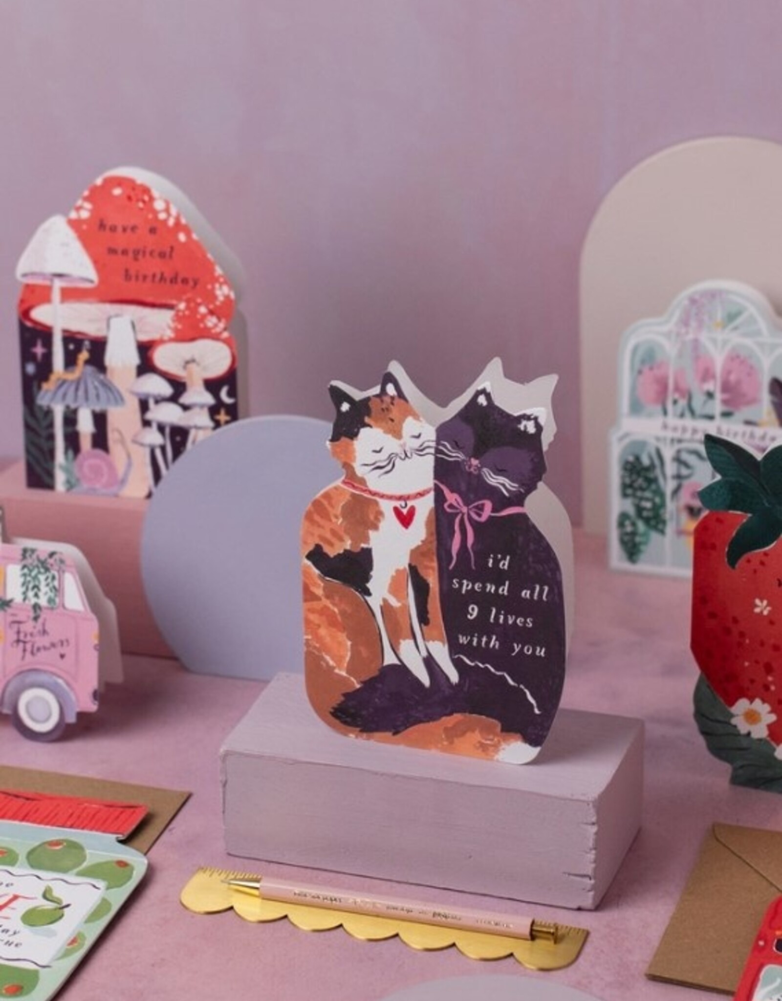 Nine Lives Cats Cards | Love Cards | Cat Anniversary Cards