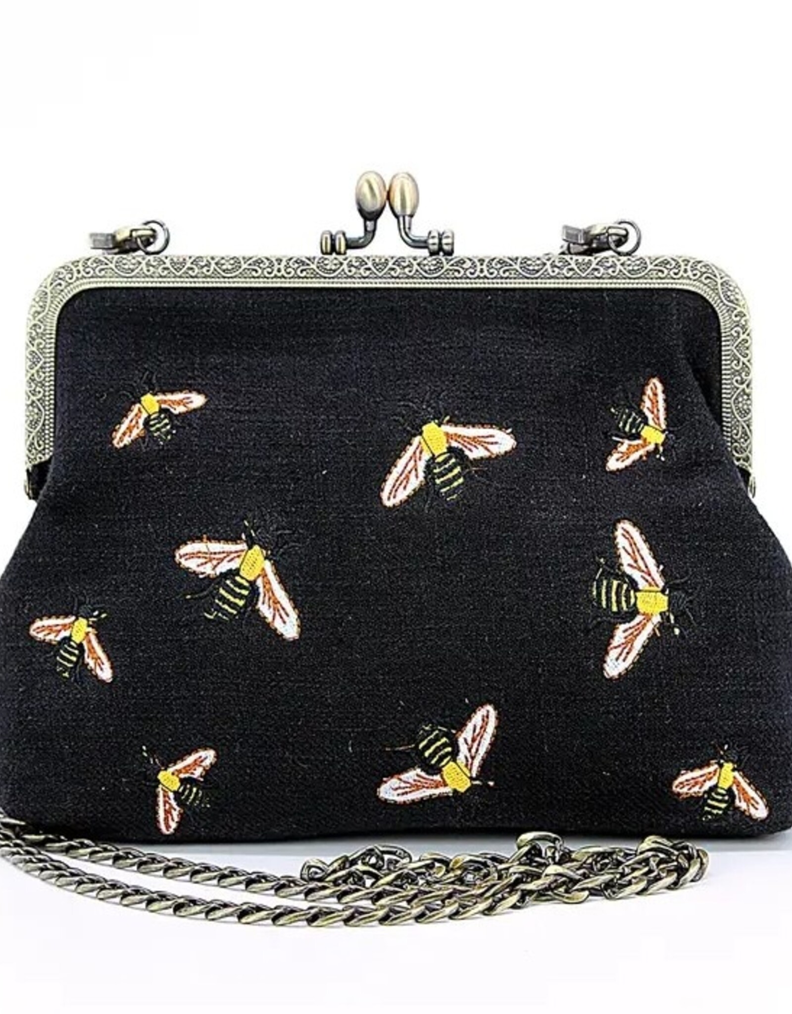 -Bees Kisslock Bag |