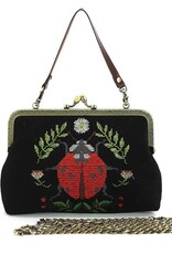 *Lady Bug Vintage Kisslock Bag