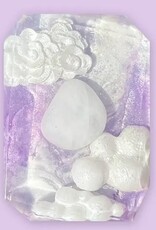 *Crystal Infused Bar Soap Lavender Drift