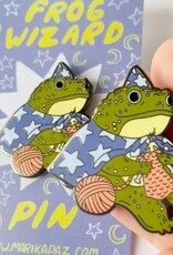 Frog Wizard Pin