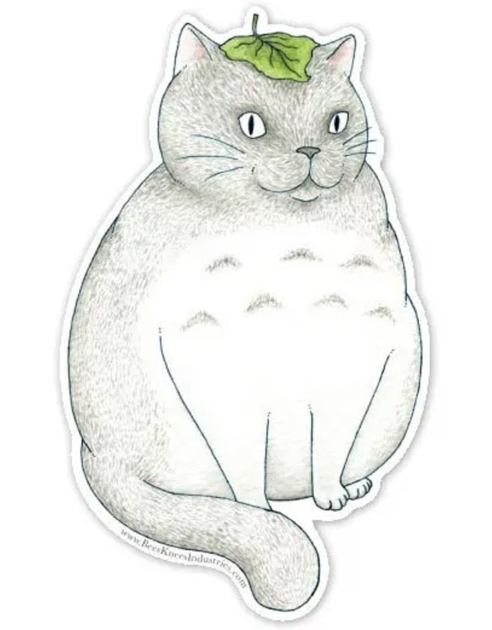My Neighbor Kitty Cat Vinyl Sticker