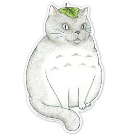 My Neighbor Kitty Cat Vinyl Sticker
