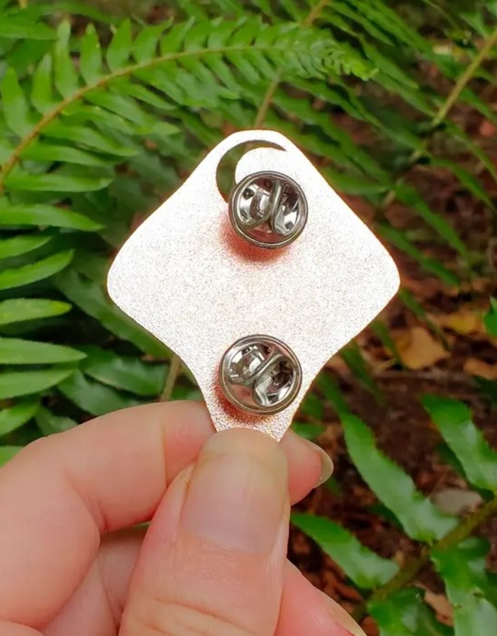 Be Fucking Nice - Enamel Pin - Rose Gold Witchy Mountain Pnw