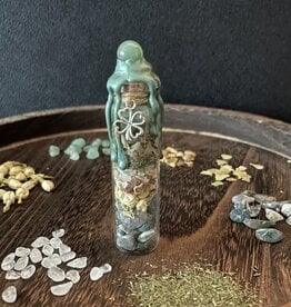 Abundance Spell Jar, Intention Jar, Witch's Spell Bottle