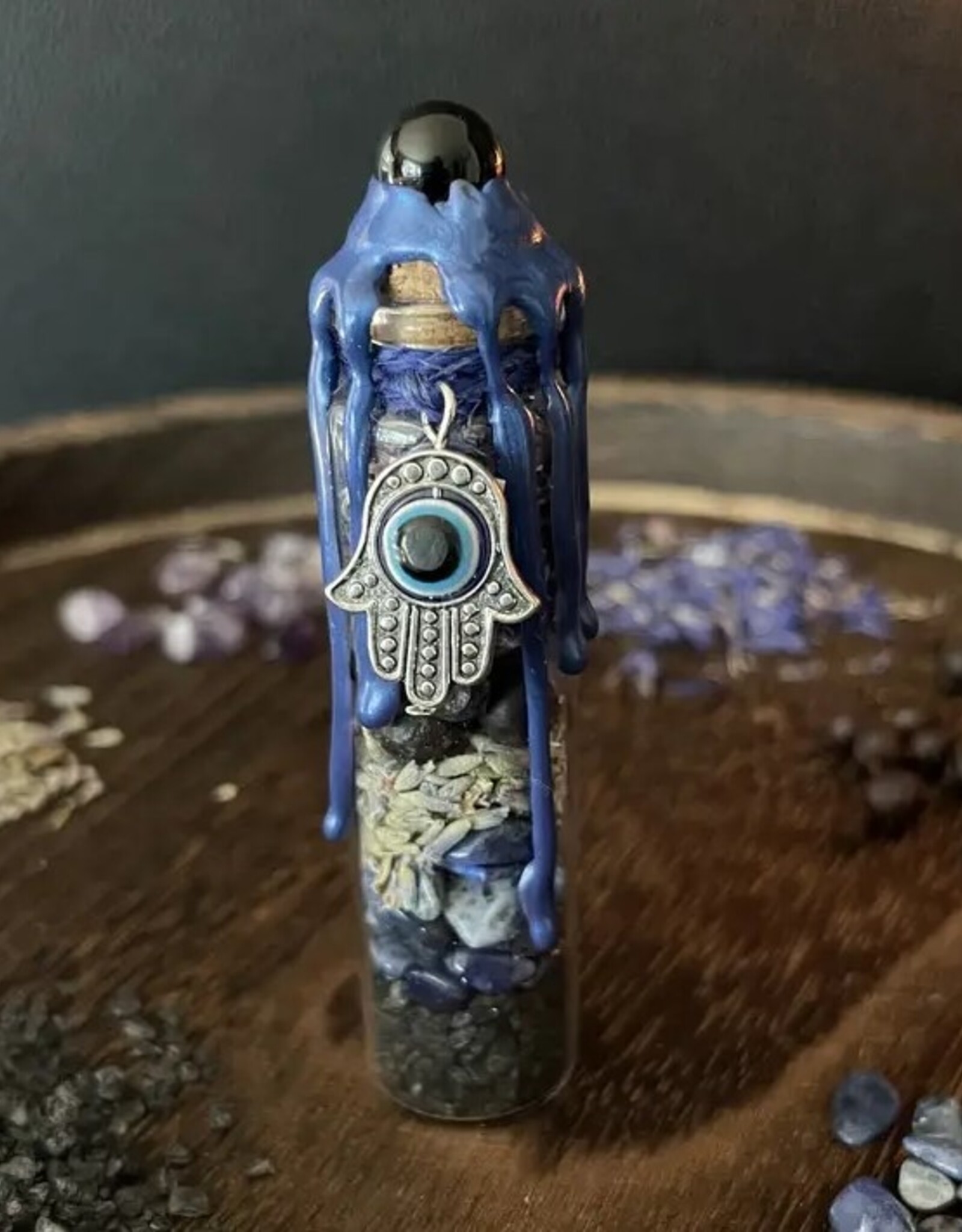 Evil Eye Protection Spell Jar, Nazar Spell Bottle