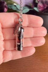 Lilith Spell Jar Amulet Necklace, Witchy Crystal Jewelry Lilith Spell Jar Amulet Necklace, Witchy Crystal Jewelry