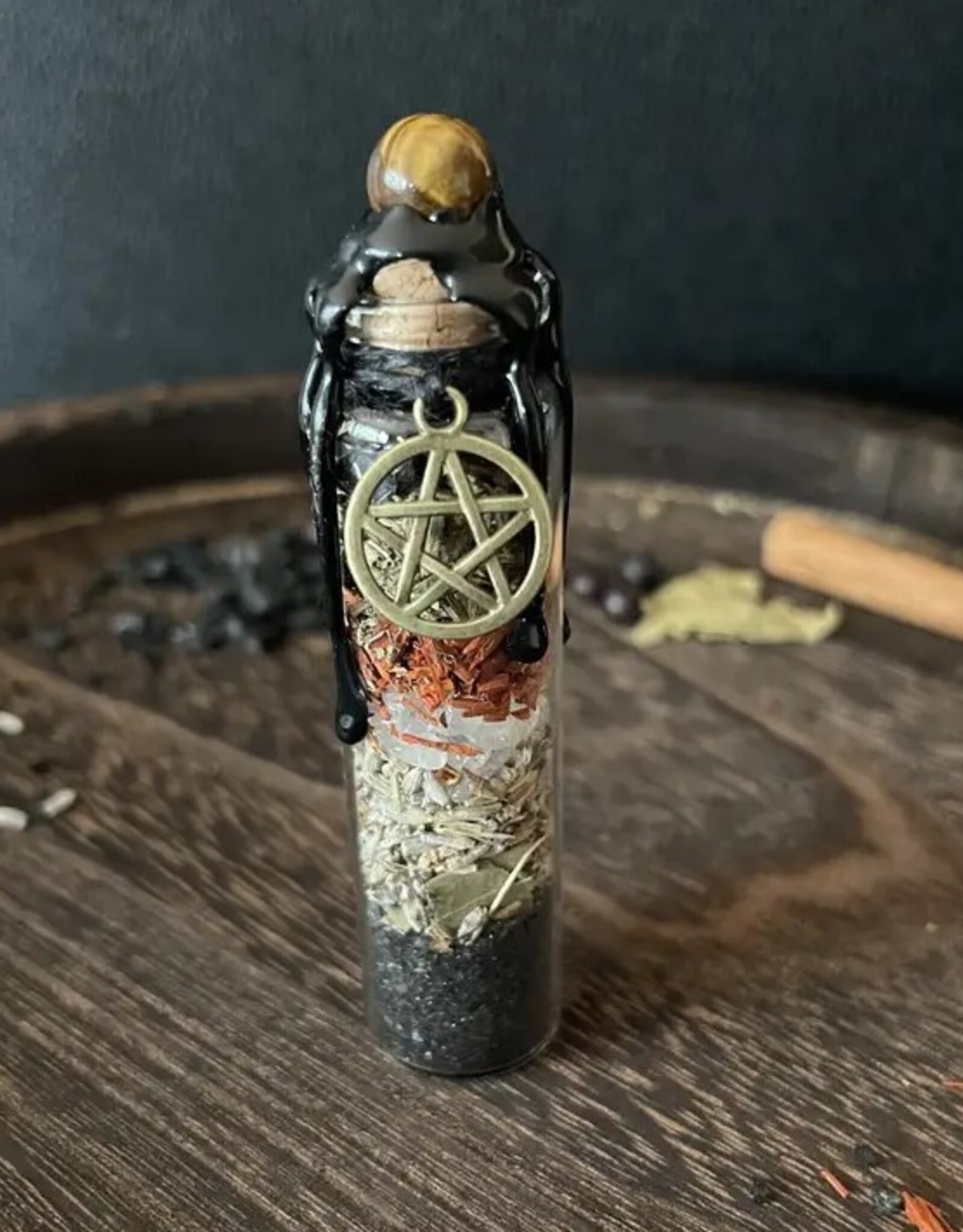 Protection Spell Jar, Intention Jar, Witch's Spell Bottle
