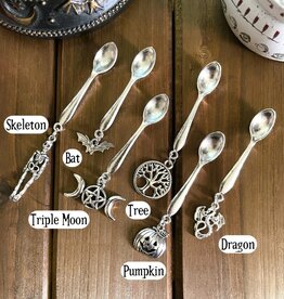 -Witchy Charm Spoons, Witch Spoons, Herb Spoons |