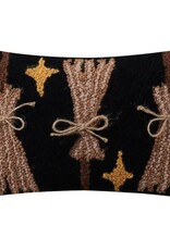 -Witch's Brooms Hook Pillow