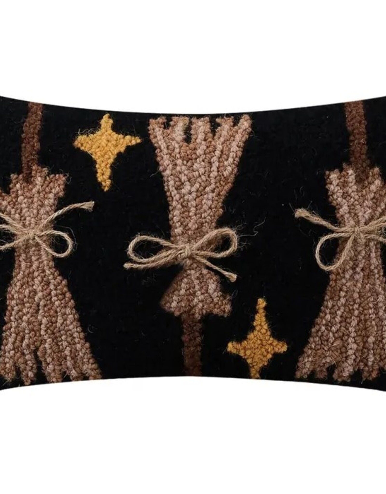 -Witch's Brooms Hook Pillow