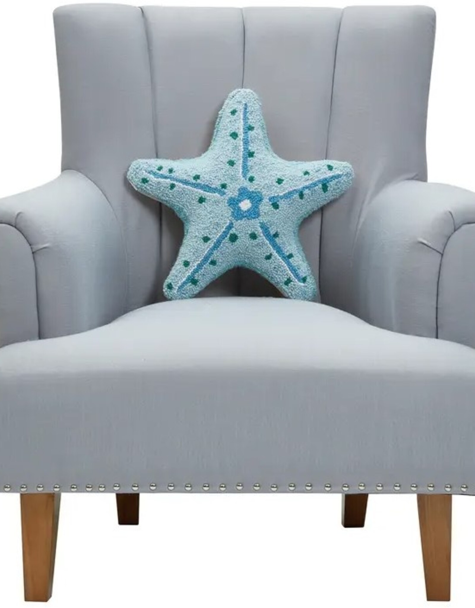 -Shaped Starfish Hook Pillow