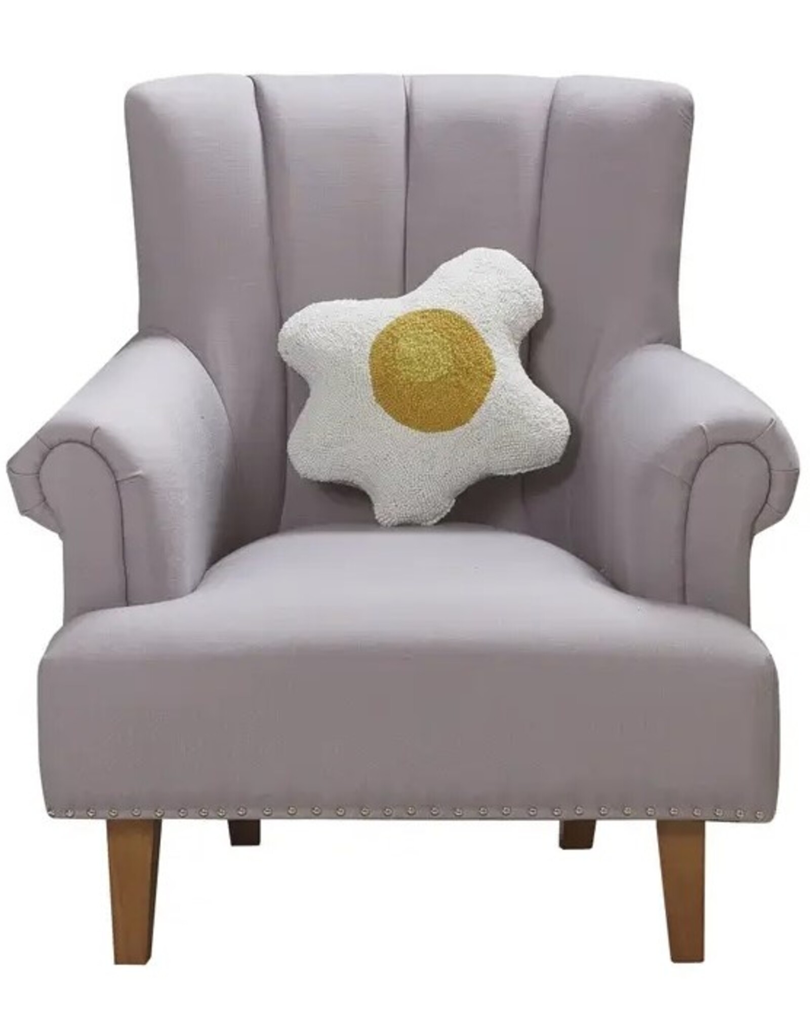 -Over Easy Hook Pillow - Jungalow