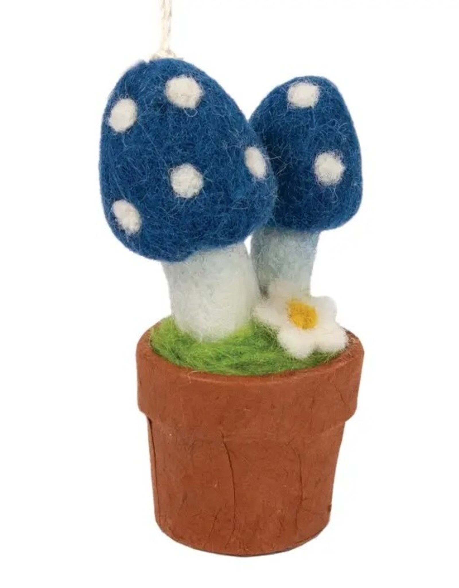 *Ornament: Magic Mushroom, Blue