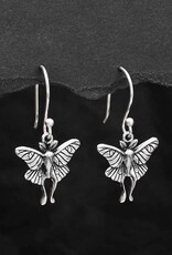 *Luna Moth Dangle Earrings | Sterling Silver
