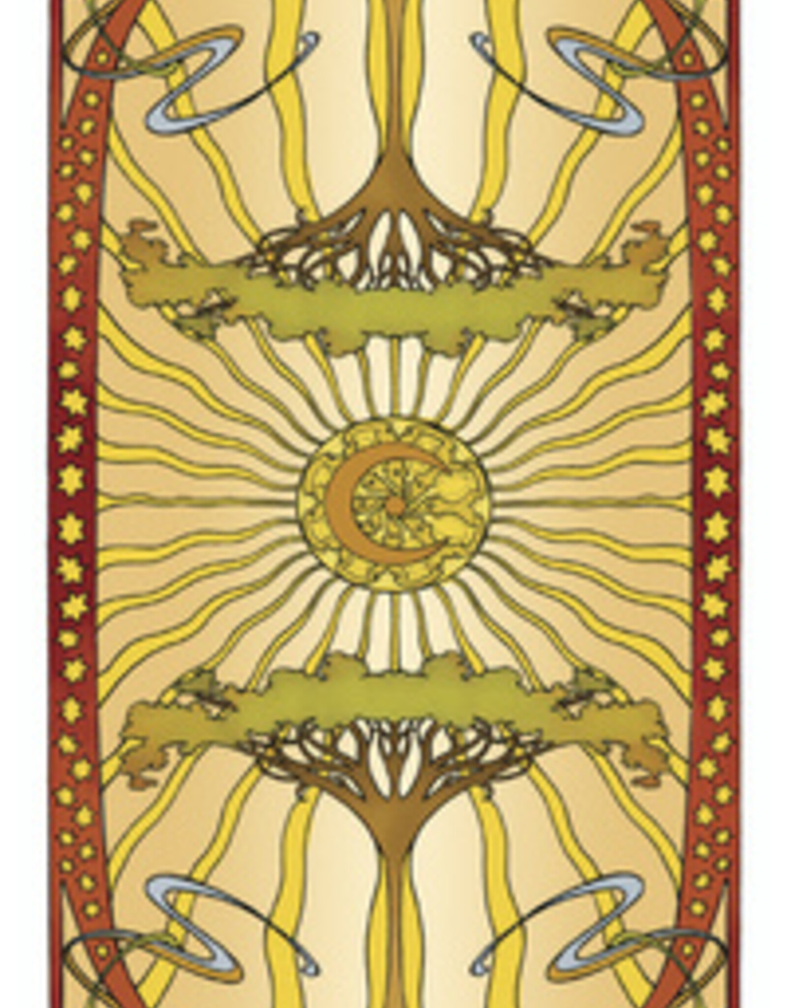 Golden Art Nouveau Tarot Mini