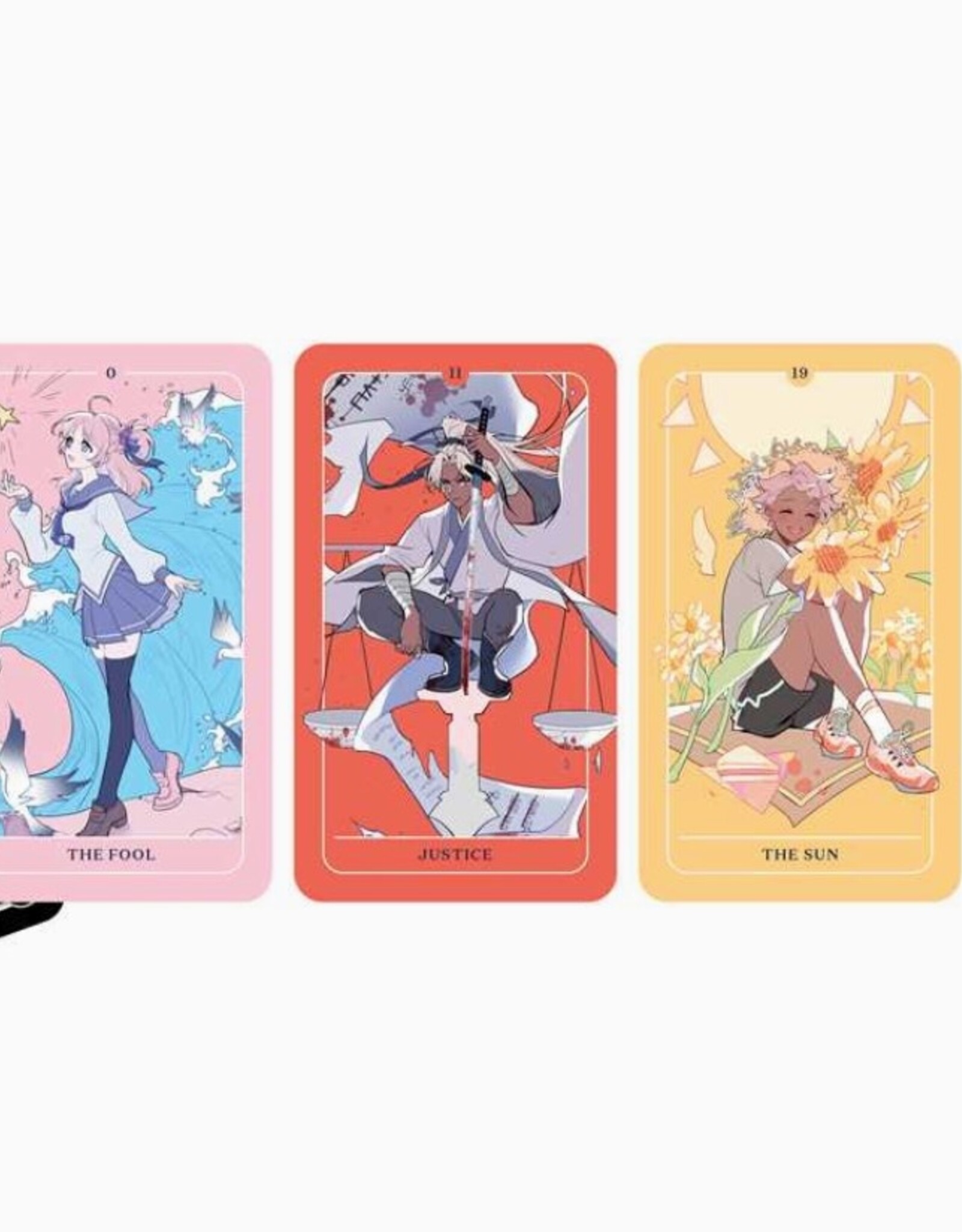 Anime Tarot Deck and Guidebook