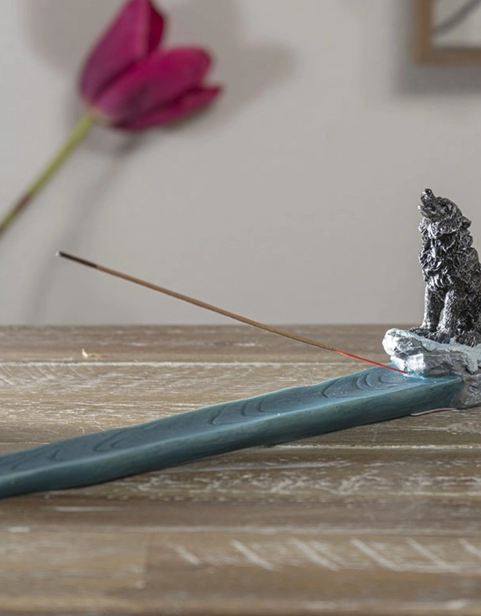 Pacific Trading -Grey Wolf Incense Burner