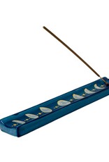 Pacific Trading Moon Phases Ceramic Incense Burner