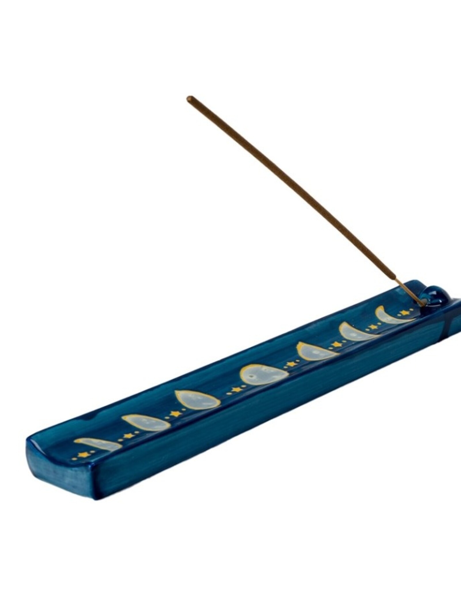 Pacific Trading Moon Phases Ceramic Incense Burner