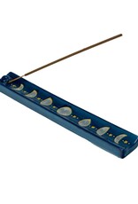 Pacific Trading Moon Phases Ceramic Incense Burner